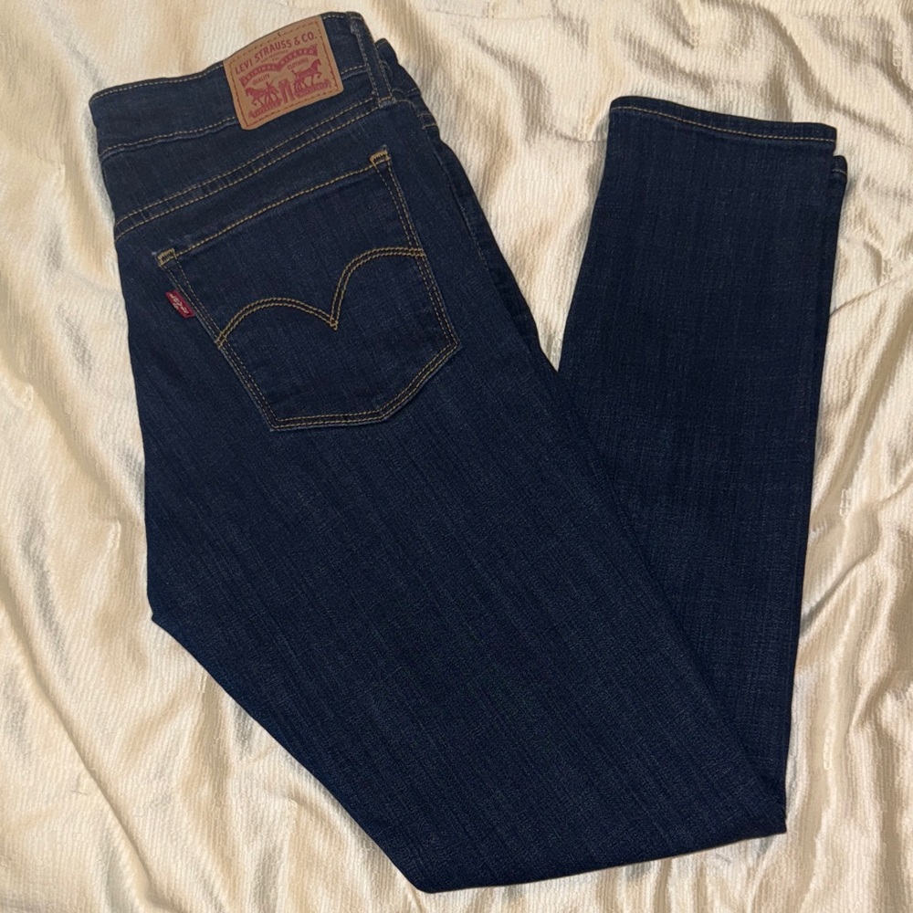 Levi's Indigo 711 Skinny Denim Jeans Women’s Size 29